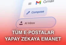 Gmail'e gelen bomba yapay zeka özellikleri duyuruldu [Video]