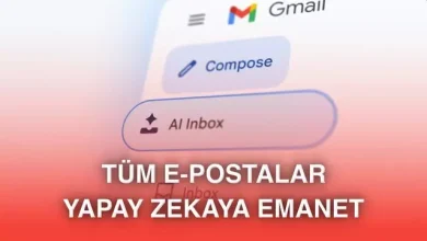 Gmail'e gelen bomba yapay zeka özellikleri duyuruldu [Video]