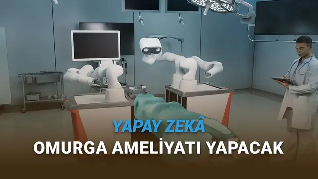 Omurga Ameliyatı Yapabilen Dünyanın İlk İnsansı Cerrahi Robotu Tanıtıldı! [Video]