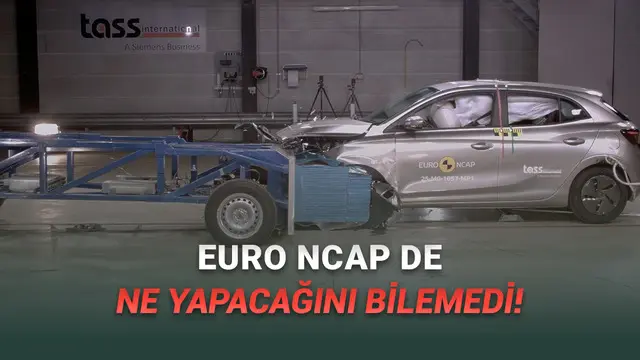 Euro NCAP Tarihinde Bir İlk: MG3'ün Sürücü Koltuğu Koptu! [Video]