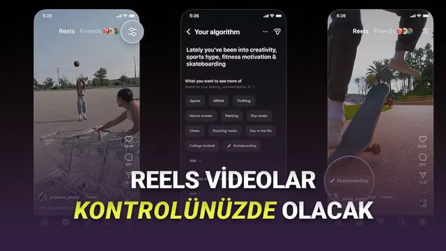 Instagram, Keşfetinizde Ne Tarz Reels Videosu Çıkacağını Belirlemenizi Sağlayan Özelliği Dünya Çapında Kullanıma Sundu