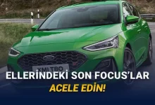 Ocak 2026 Ford Fiyat Listesi: Ellerinde Hâlâ Focus Var!