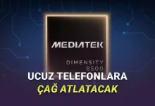 Orta Segment Telefonları Uçuracak İşlemci MediaTek Dimensity 8500 Tanıtıldı