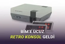BİM'de Çok Uygun Fiyata Retro Oyun Konsolu Satılmaya Başladı!