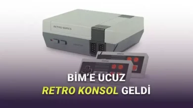 BİM'de Çok Uygun Fiyata Retro Oyun Konsolu Satılmaya Başladı!