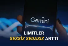 Artık Rahat Rahat Kullanabilirsiniz: Gemini'ın 'Düşünme' ve 'Pro' Modellerinin Limitleri Artırıldı