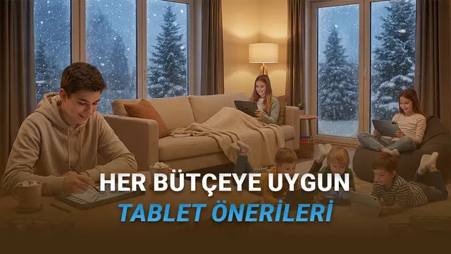 Tablet Almayı Düşünüyorsanız Bunlara Bakın: Ara Tatilinizi Şenlendirecek Tablet Önerileri
