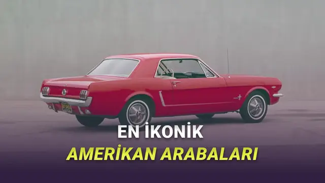 Tasarımları ve Özellikleriyle Büyüleyen Kült Amerikan Otomobilleri 1 Tasarımları ve Özellikleriyle Büyüleyen Kült Amerikan Otomobilleri