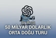 Sam Altman, OpenAI'a 50 milyar dolar yatırım çekmek için apar topar Orta Doğu'ya gitti