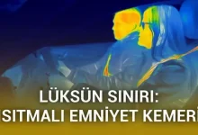 Mercedes otomobillere ısıtmalı emniyet kemeri geliyor