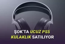 ŞOK, Uygun Fiyata PlayStation 5 Pulse 3D Oyuncu Kulaklığı Satmaya Başladı