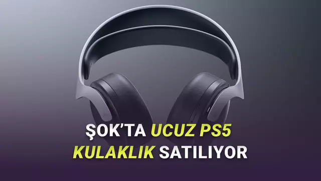 ŞOK, Uygun Fiyata PlayStation 5 Pulse 3D Oyuncu Kulaklığı Satmaya Başladı