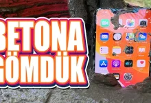 15.000 TL’lik iPhone 11 Pro Max’i Betona Gömdük!