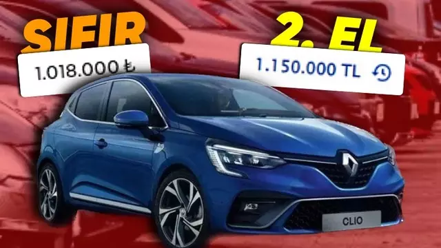 Gene Olmadı: İkinci El Otomobil Tutarları Sıfırdan Yüksek 1 Yine Olmadı: İkinci El Otomobil Fiyatları Sıfırdan Yüksek