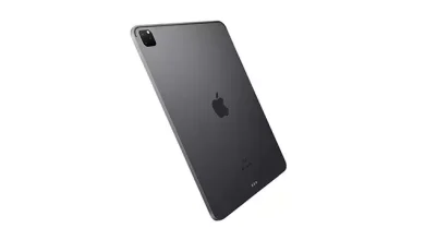 Üç Kameralı iPad Pro'yu Gösteren Fotoğraf