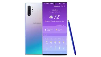 Samsung Galaxy Note 10, Radar Verilerini Gösterecek