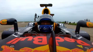 F1 Aracı, RC Araba ve Honda NSX Drag Yarışında Kapıştı