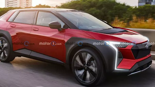 Subaru Evoltis EV'nin Render Görüntüleri Paylaşıldı