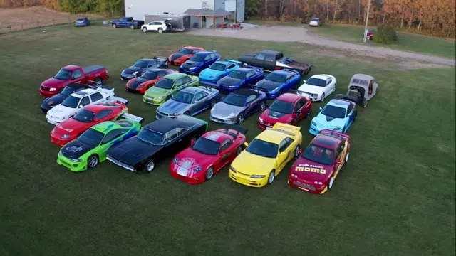 Hızlı ve Öfkeli Arabalarından Oluşan Koleksiyon