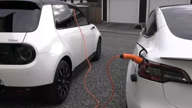 Honda e ile Tesla Model 3'ü Şarj Etmeyi Denendi (Video)