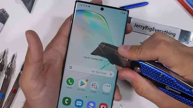 Galaxy Note 10'un S Pen'i, Note 10 Kadar Dayanıklı Değil