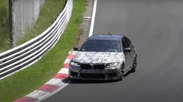 2021 BMW M5 CS, Nürburgring’de Test Edilirken Görüntülendi