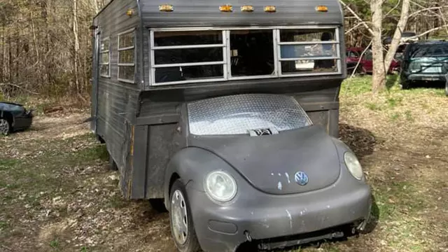 Dünyanın En Garip Volkswagen Beetle Karavanı