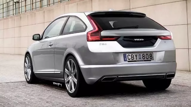 Volvo C30'u Günümüze Uyarlayan Konsept