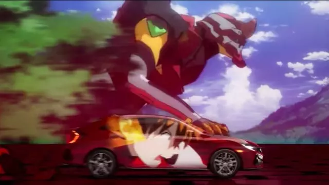 Honda Civic’in Evangelion’la Bir Araya Geldiği Anime Reklam
