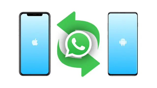 iPhone ve Android Içinde WhatsApp Mesajlarını Aktarma 1 iPhone ve Android Arasında WhatsApp Mesajlarını Aktarma