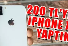 iPhone 6'yı 200TL'ye iPhone X'a Çevirdik