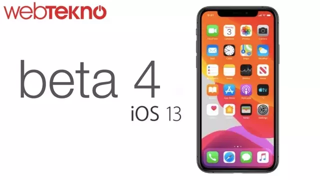 Apple, iOS 13'ün 4'üncü Public Betasını Yayınladı