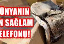 Dünyanın En Sağlam Telefonu CAT S61 Sağlamlık Testi