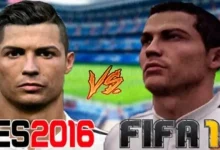 FIFA 16 - PES 2016 Grafik Karşılaştırması (Hediyeli)