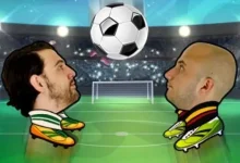 İddialı Online Kafa Topu Oynuyoruz