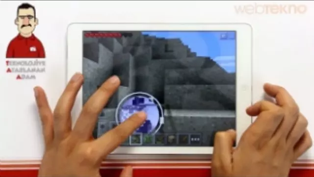 Teknolojiye Atarlanan Adam - Minecraft Pocket Edition