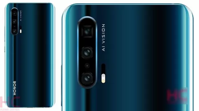 Honor 20 Pro'nun 4 Kameralı Görüntüleri Ortaya Çıktı