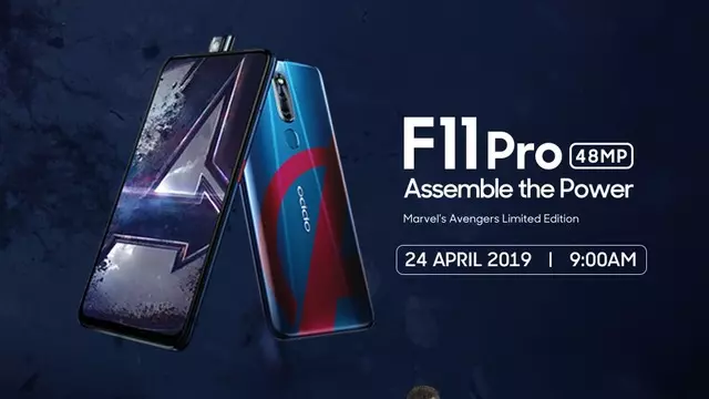 Oppo F11 Pro İçin Avengers Özel Sürümü Geliyor