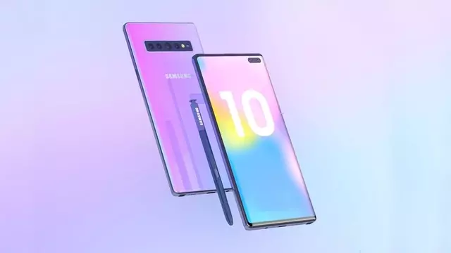 Samsung Galaxy Note10'da Fiziksel Tuş Bulunmayacak