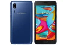 Samsun Galaxy A2 Core'un İlk Görüntüleri