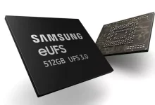 Samsung, 512GB'lık eUFS 3.0 Depolamayı Üretmeye Başladı