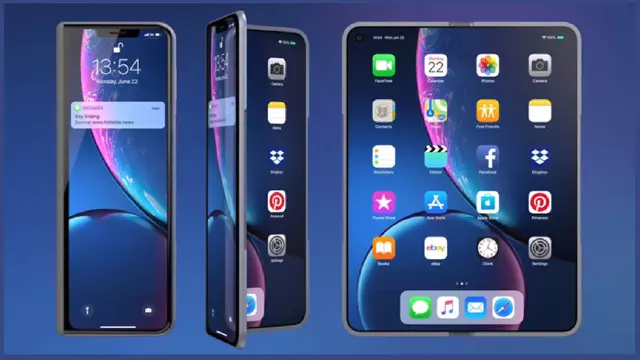 Katlanabilir iPhone'un İlk Konsepti Çıktı