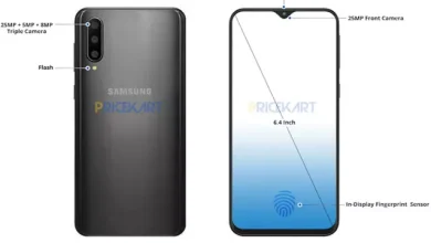 Samsung Galaxy A50'nin Prizma Beyazı Renk Seçeneği