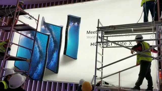 Huawei'nin Katlanabilir Telefonu Mate X Afişi Ortaya Çıktı