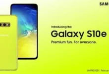 Samsung'un Gözlerinizi Kanatacak Galaxy S10e Görseli
