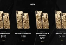 Altın Kaplamalı iPhone'lar Başkanlar Günü'nü Kutluyor