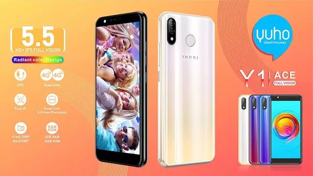 Yuho, Su Damlası Çentikli Yeni Bir Akıllı Telefon Tanıtacak