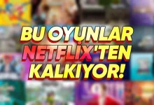 Netflix 20'den Fazla Oyunu Kütüphanesinden Kaldırıyor