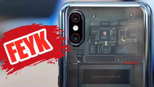 Xiaomi'den Büyük Teşko: Transparan Telefon Xiaomi Mi 8 Pro