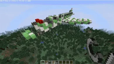 Bir Oyuncu, Minecraft’ta Çalışan Bir Uçak Tasarladı